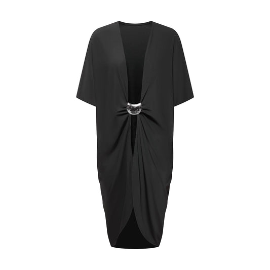 DUYQ "Mountain Awakening Rain Latin" 009 Teacher's Loose Top National Standard Women's Latin Dance Practice Suit Professional