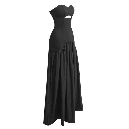 Z0050 Tube top A-line skirt