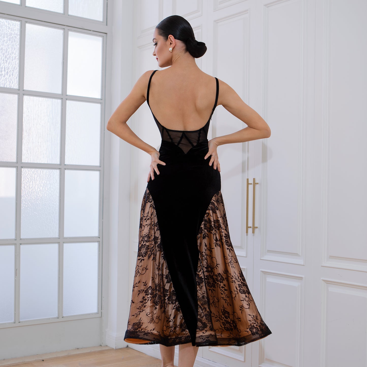 TID-D013 high-end national standard dance suit performance suit women's modern dance skirt