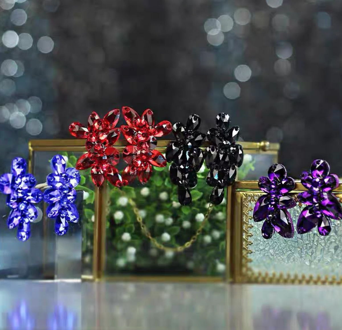 Handmade Dance Earrings for Women Latin Ballroom Belly Dance