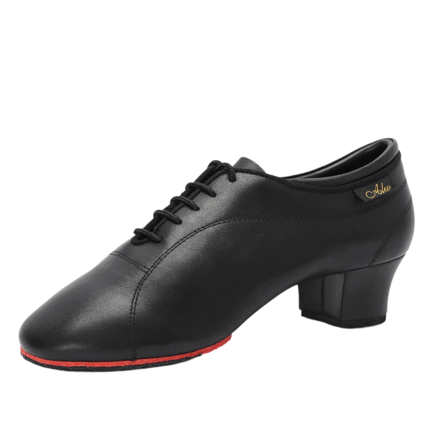 ALW.L001ME MENS CALF LEATHER AND RED SOLE LATIN DANCSHOES - Mine·Jas