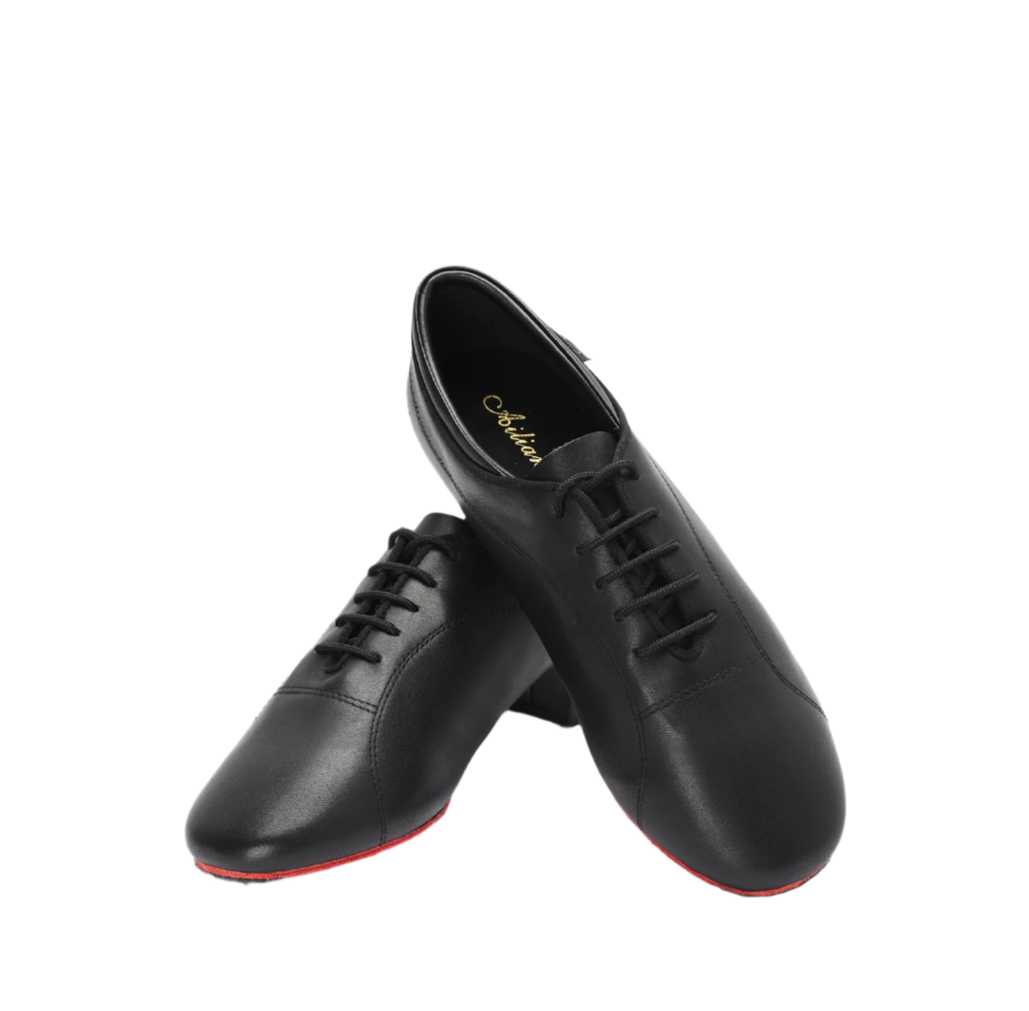 ALW.L001ME MENS CALF LEATHER AND RED SOLE LATIN DANCSHOES - Mine·Jas