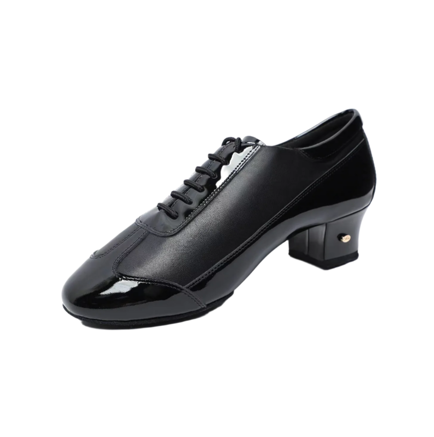 ALW.L003ME Men’s Patent Leather & Leather Latin Dance Shoes - Mine·Jas