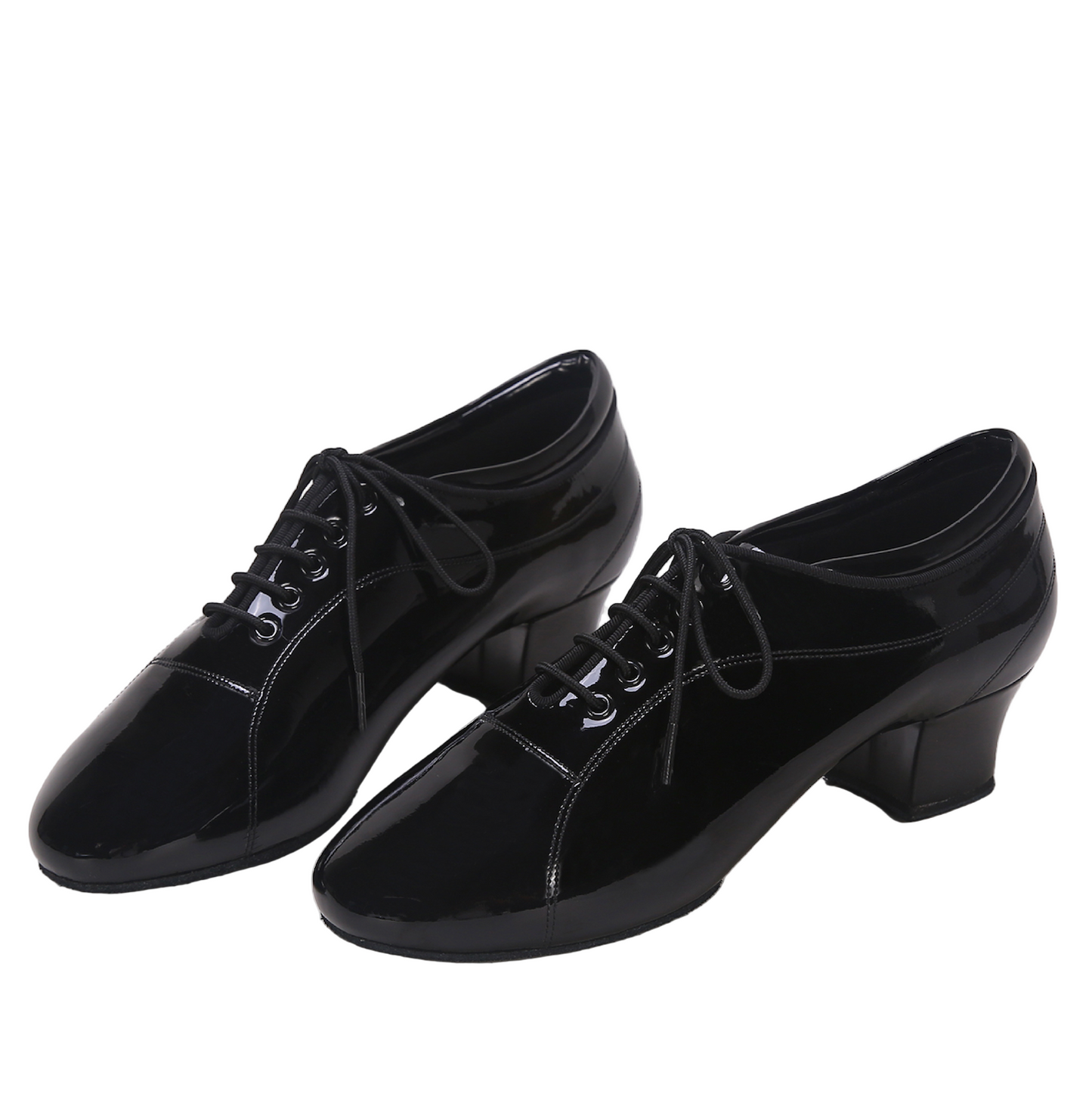 ALW.L010ME Men’s Classic Style Patent Leather Latin Dance Shoes - Mine·Jas