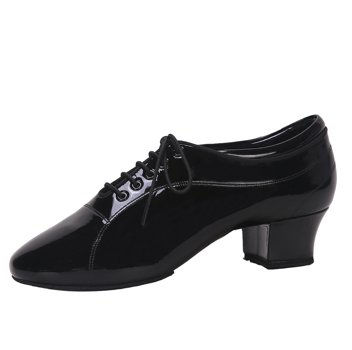 ALW.L010ME Men’s Classic Style Patent Leather Latin Dance Shoes - Mine·Jas