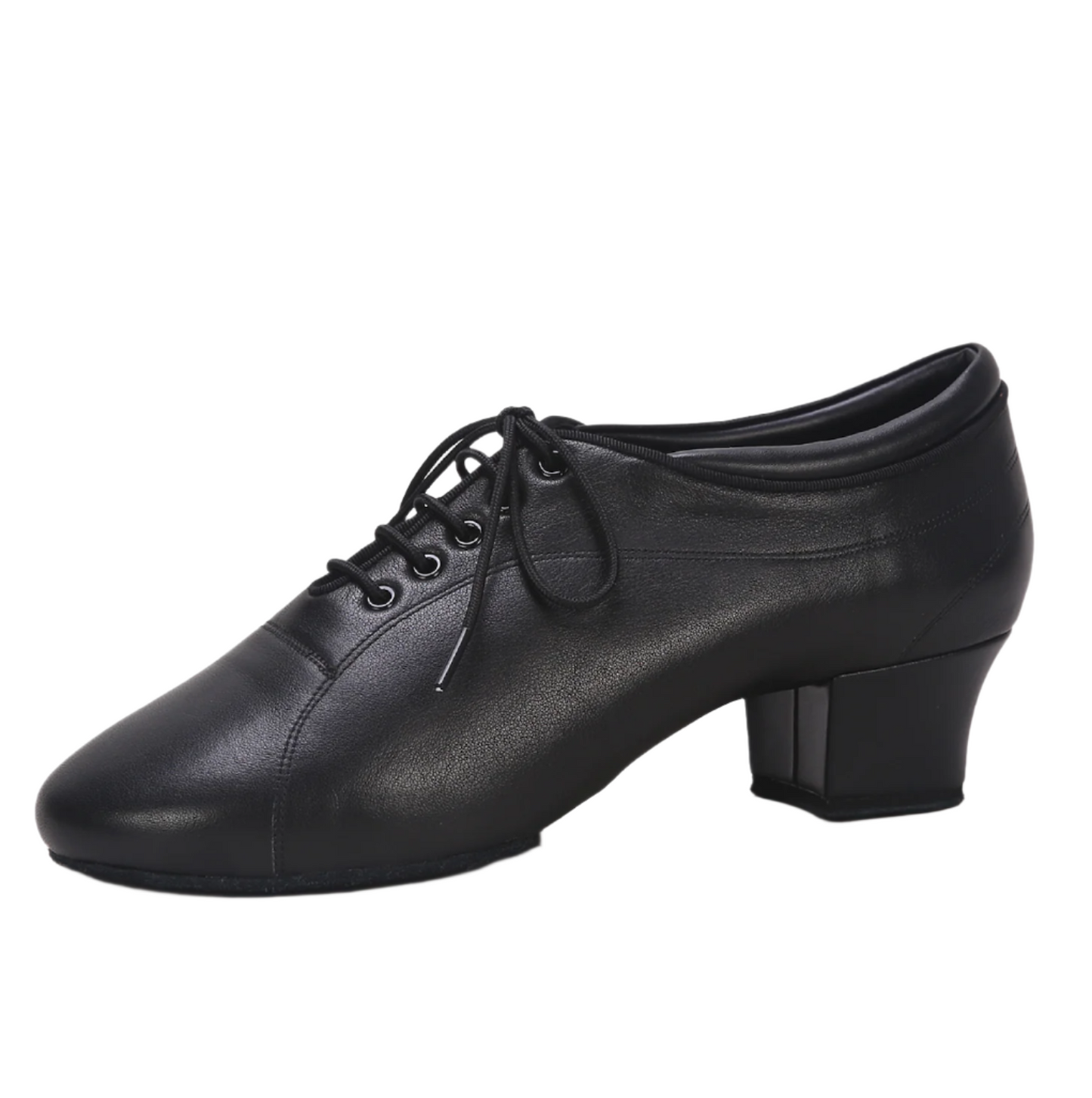ALW.L009ME Men’s Classic Latin Dance Shoes in Matte Genuine Leather - Mine·Jas