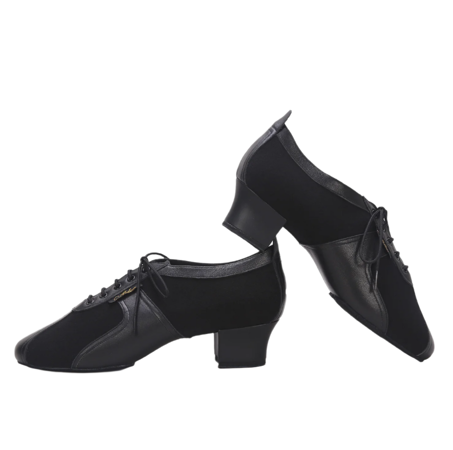 ALW.L012ME Men’s Matte Leather & Suede Latin Dance Shoes