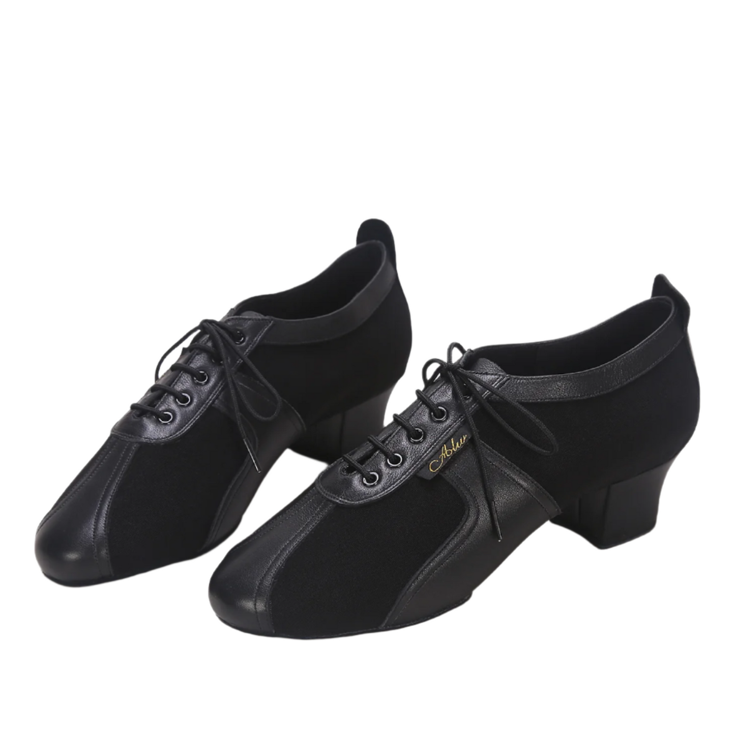 ALW.L012ME Men’s Matte Leather & Suede Latin Dance Shoes