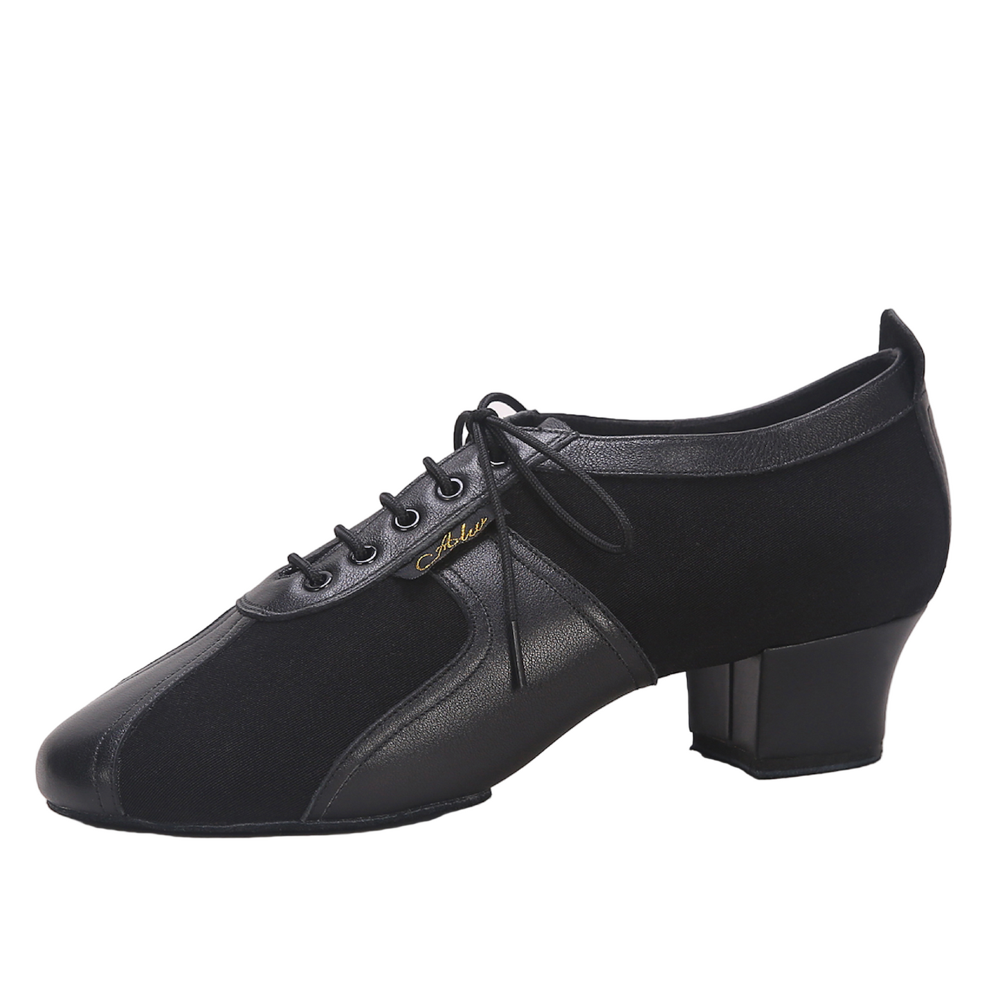 ALW.L012ME Men’s Matte Leather & Suede Latin Dance Shoes