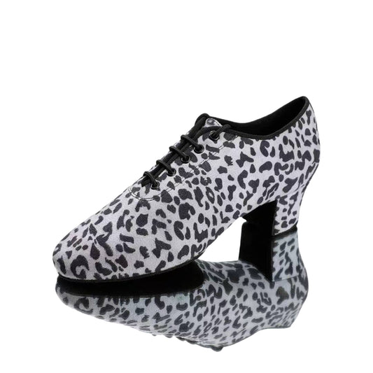 ALW.L010FC Women’s Grey Leopard Print Teaching Shoes