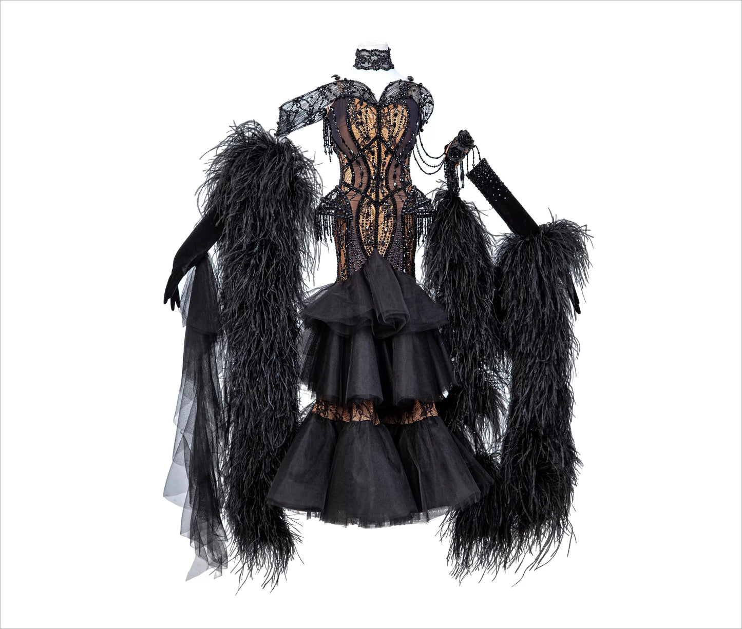 TID women's ballroom costume ballroom dance professional competition dress M1297 - Mine·Jas