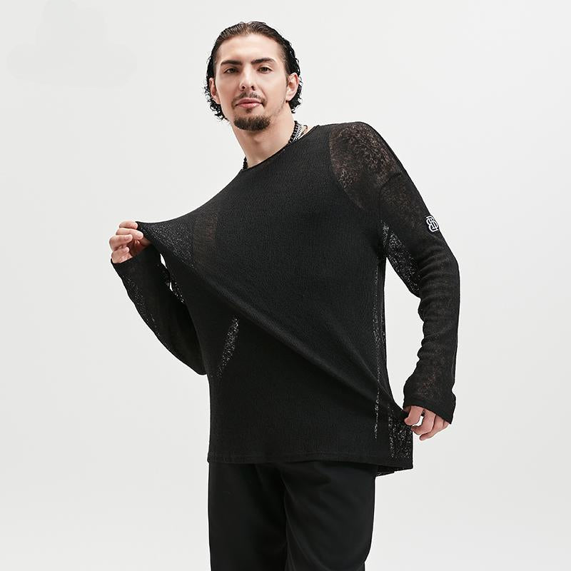 BOBO new boys Latin dance suit men's breathable national ballroom dance pull T-shirt two-piece practice suit training top