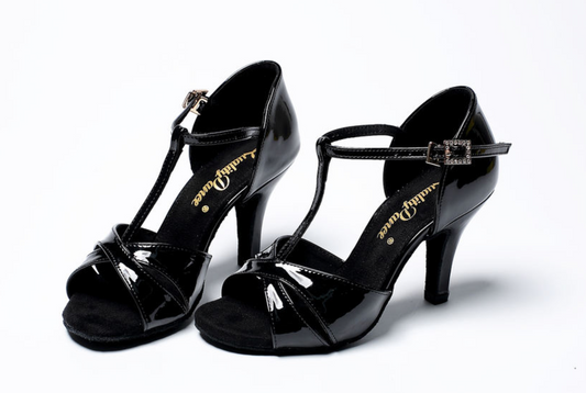 Focus Dance shoes.L006FE Women Shinning Latin Dance shoes - Mine·Jas