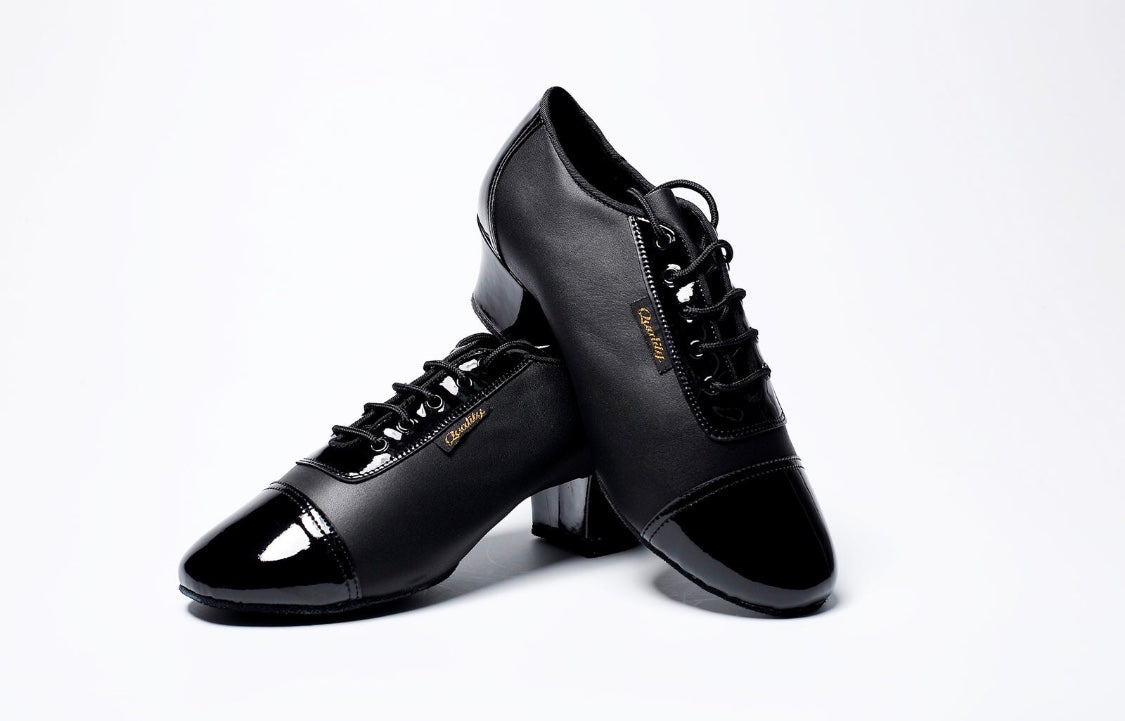 FoccusDance Danceshoes.L003ME Men’s Fashion Shoes – Patent Leather Spliced Style