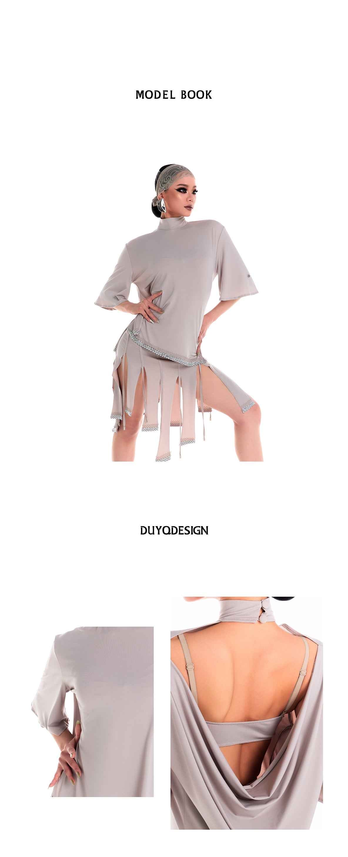 DUYQ 003 Loose Fit One-Size Top for Latin Practice