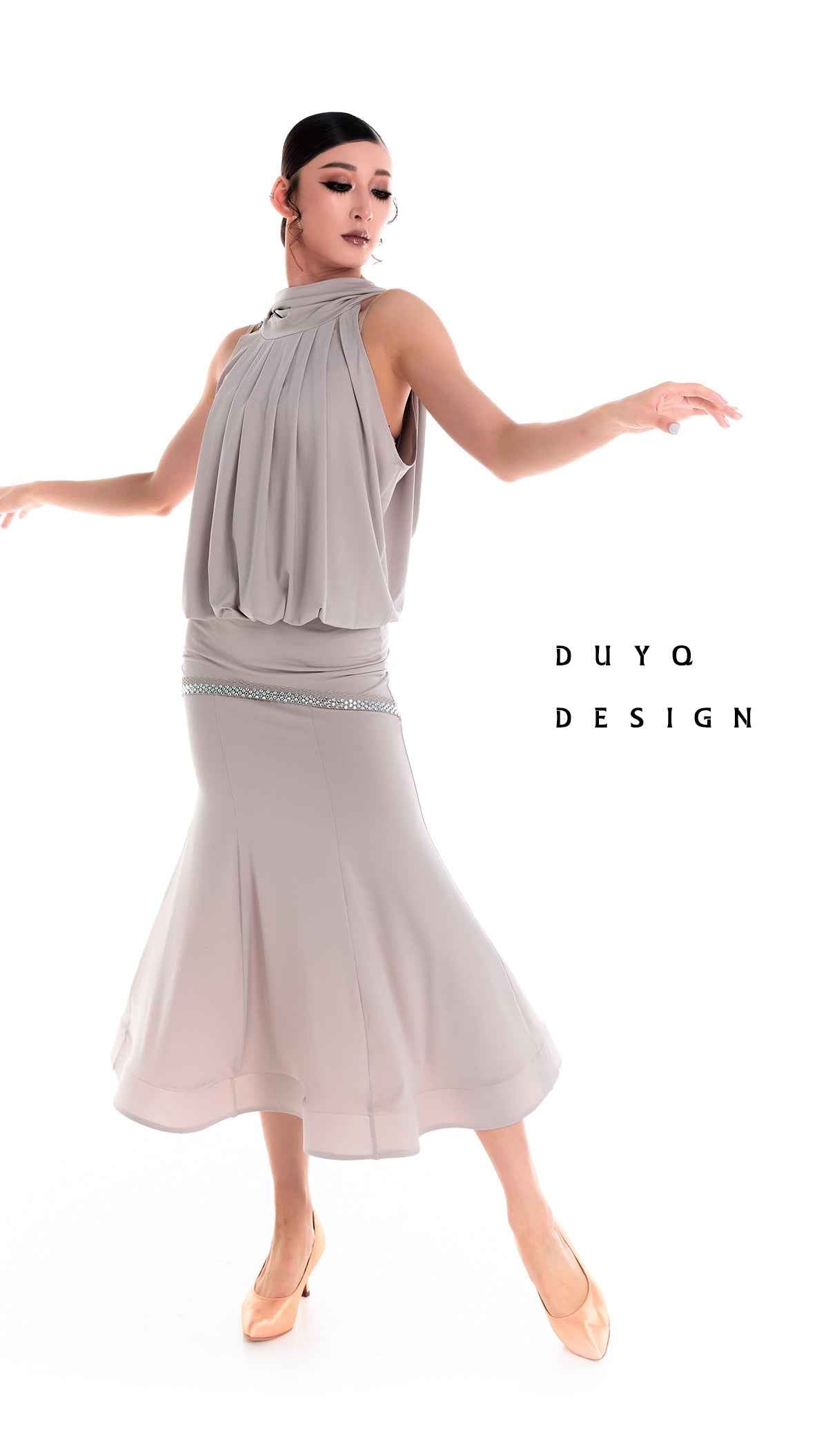 DUYQ 006 Original Classic Basic Modern Dance Skirt