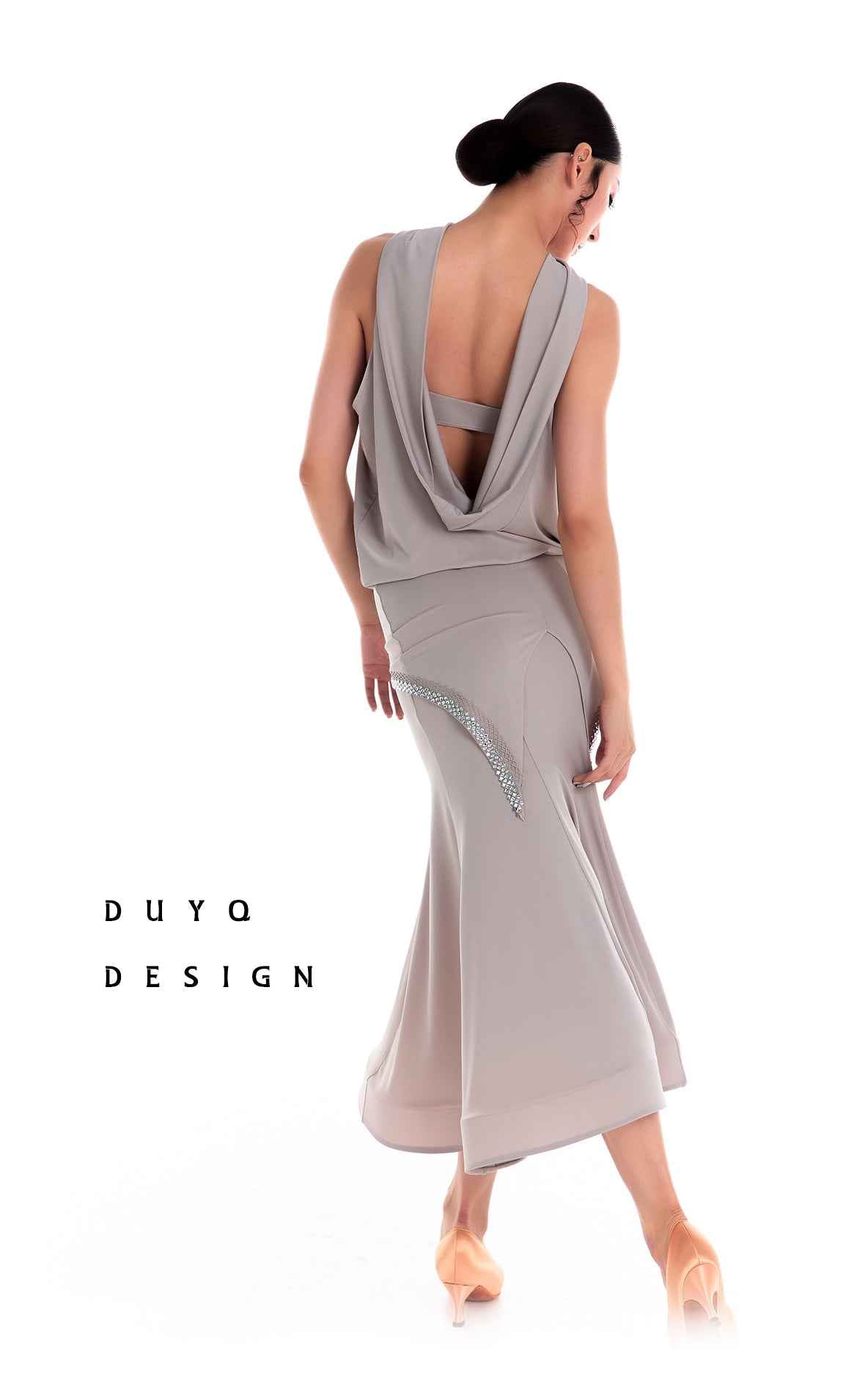 DUYQ 006 Original Classic Basic Modern Dance Skirt