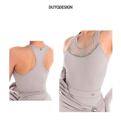 DUYQ 013 Original Design Camisole Top for Latin Dance