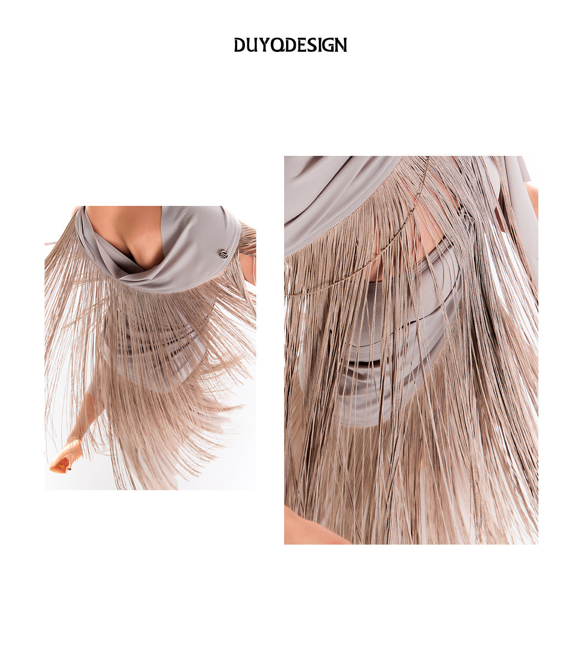 DUYQ 015 Original Tassel Design Dance Top