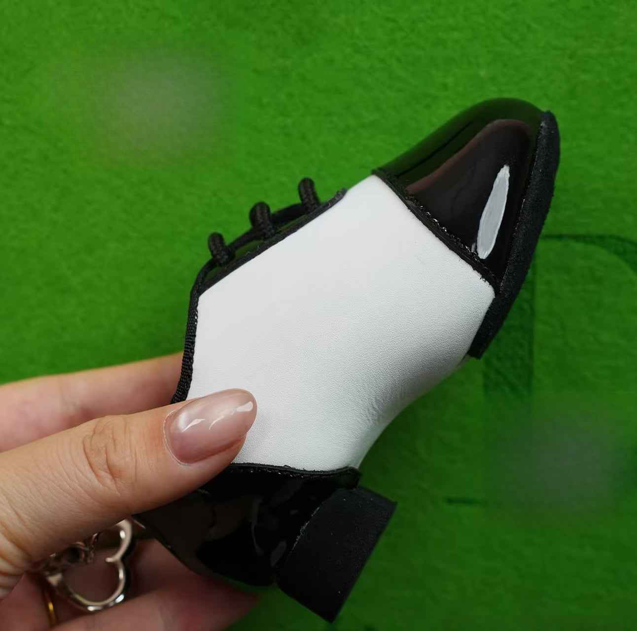 Mini Men's Latin Dance Shoe Keychain · Cute Dance Lover Gift