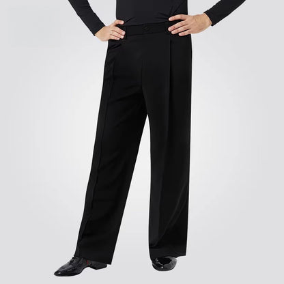 NY Fashion Men's Ballroom Latin Dance Pants Practice Pants Performance Pants 22118K