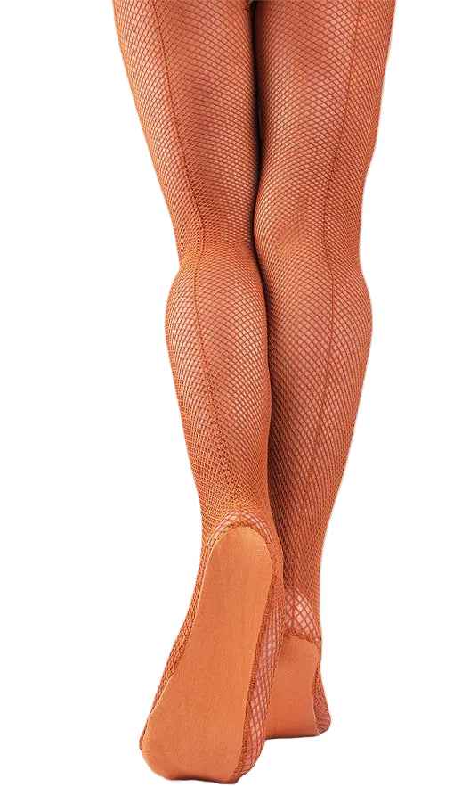 Professional Latin Dance Net Socks Back Seam Design
