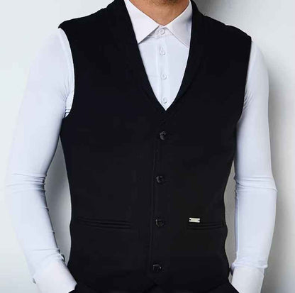NY Fashion modern dance vest latin dance suit men's dance ballroom dance jacket vest 21104MJ