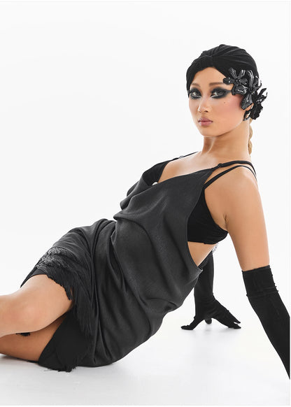 DUYQ [Midnight Star] 004 Latin Tiered Fringe Skirt – Latin Practice & Performance Wear
