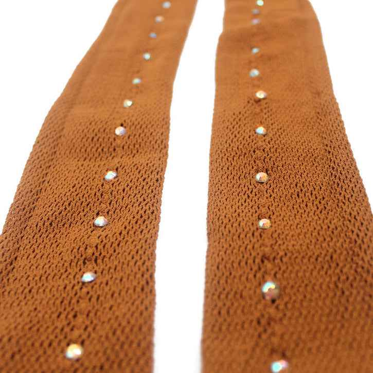 Latin dance bone line fishing net caramel color hard net hot diamond color water diamond jumpsuit net socks
