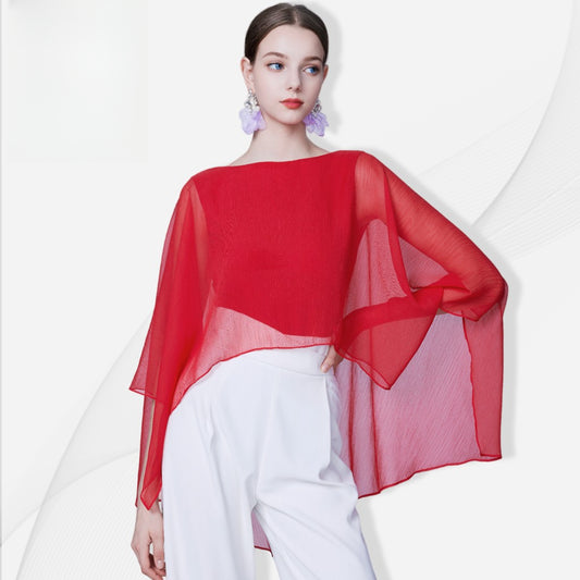 WD.Y413 New Women's Top Ballroom smooth Women's Long Sleeve tops