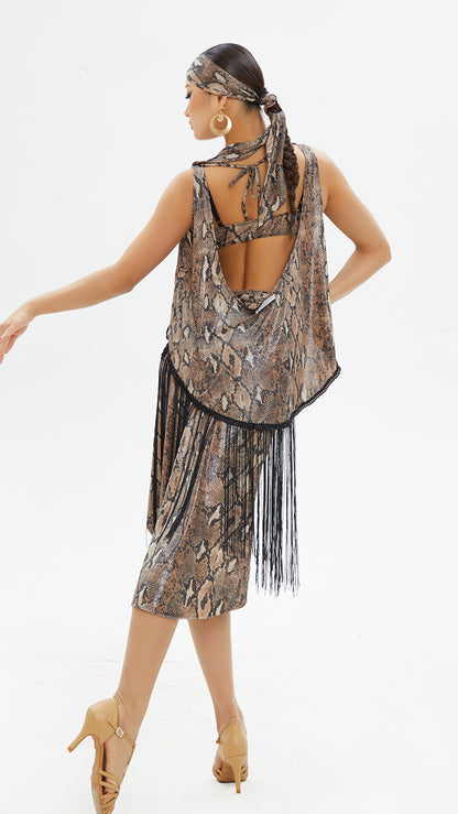 DUYQ.Serpent Whisper Series 06 – Women’s Latin Practice Dress