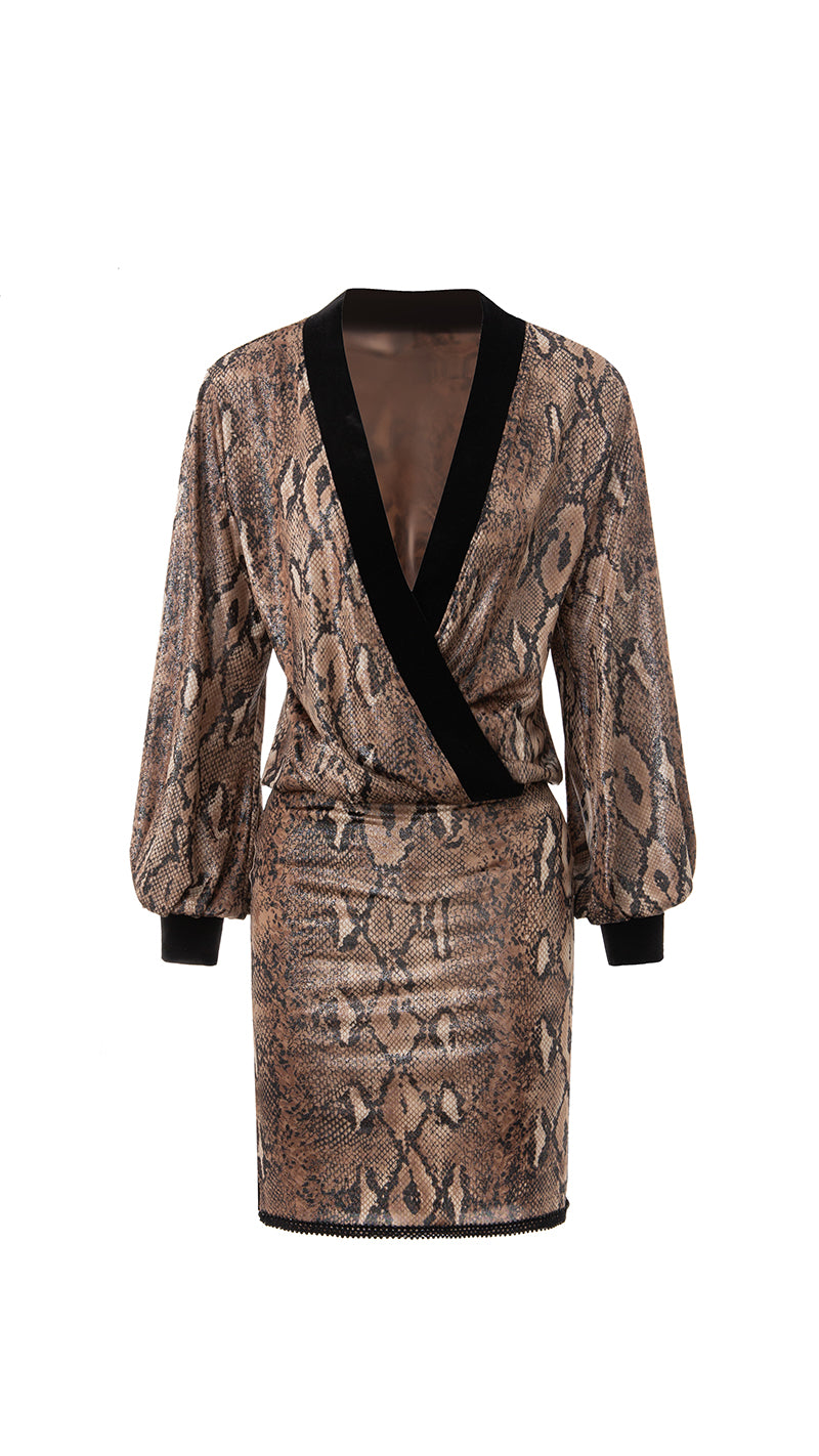 DUYQ.Serpent Whisper Series 01 – Women’s Latin Practice Dress