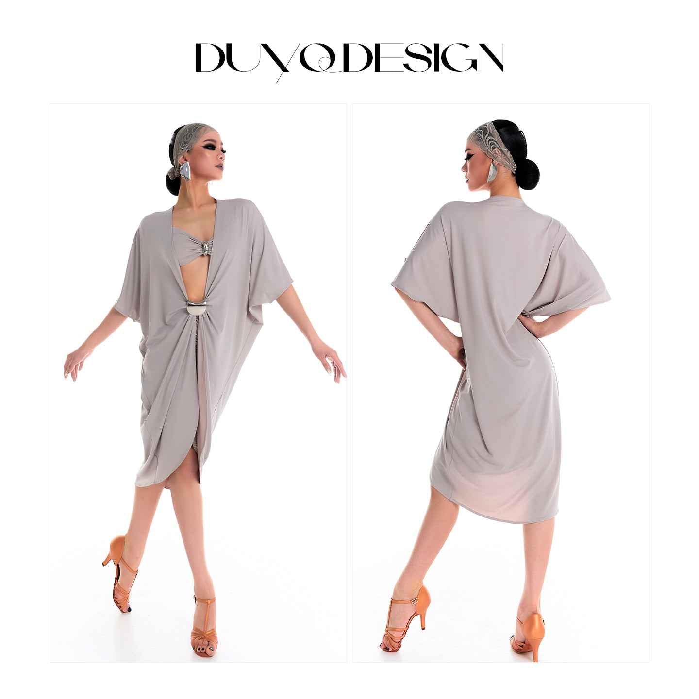 DUYQ 009 Teacher Style Loose Top for Latin Dance
