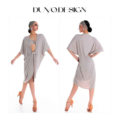 DUYQ 009 Teacher Style Loose Top for Latin Dance