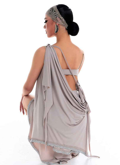 DUYQ 015 Classic Loose Top for Latin Dance Practice