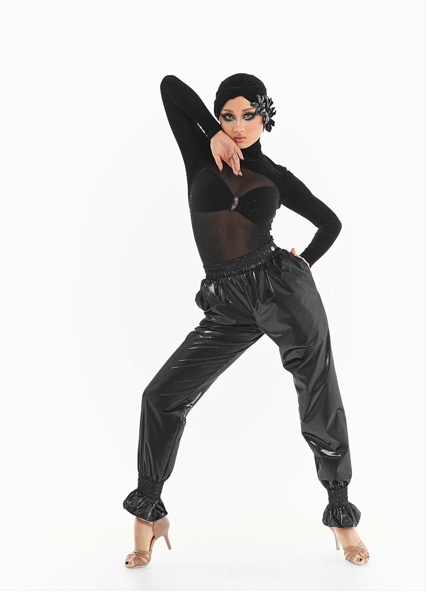 DUYQ [Midnight Star] 008 Latin Sweat-Enhancing Flared Pants – Latin Training Wear