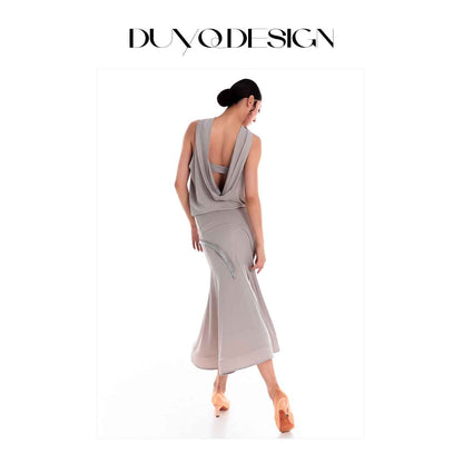 DUYQ 006 Original Classic Basic Modern Dance Skirt