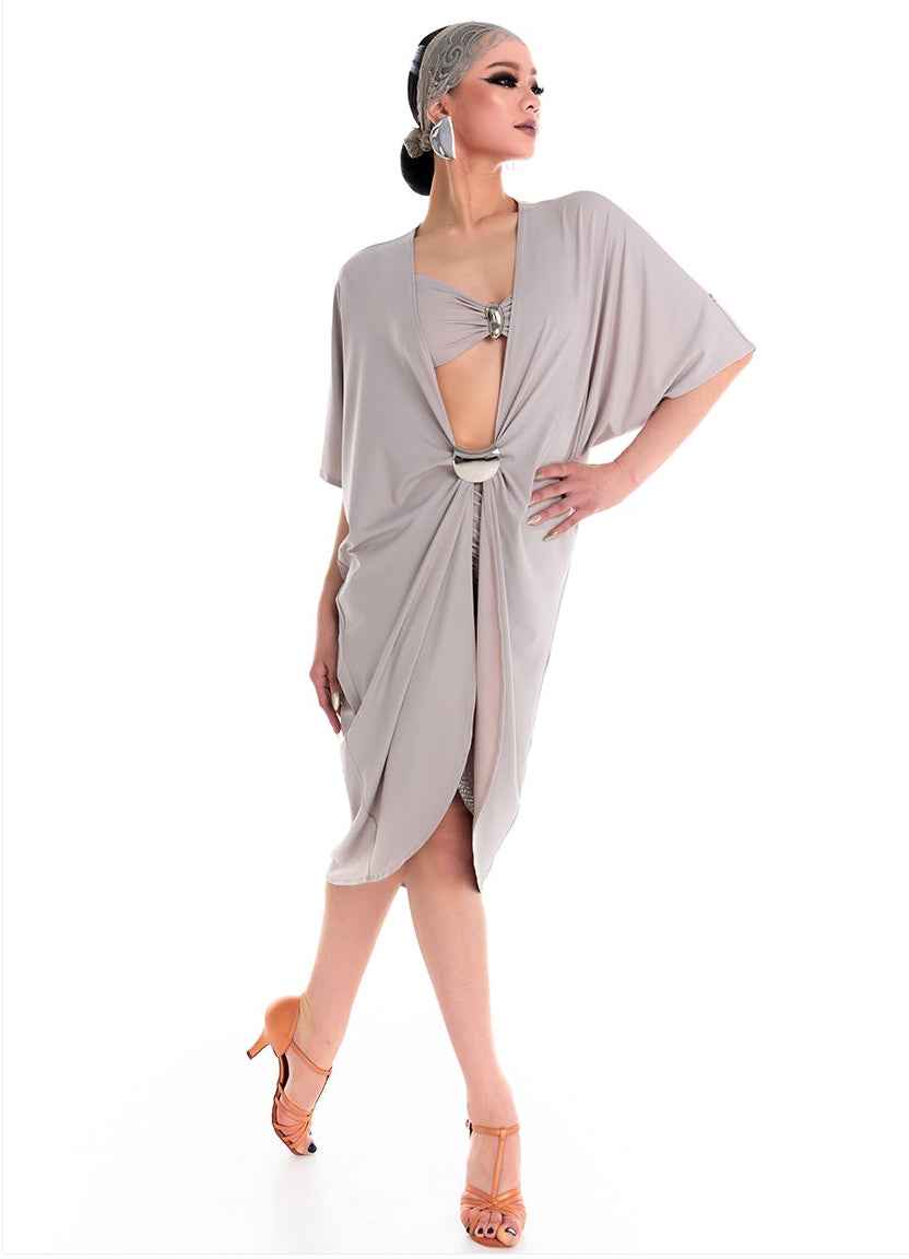 DUYQ 009 Teacher Style Loose Top for Latin Dance
