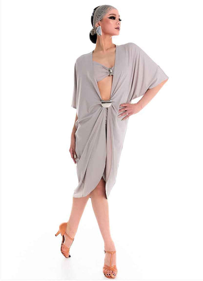 DUYQ 009 Teacher Style Loose Top for Latin Dance