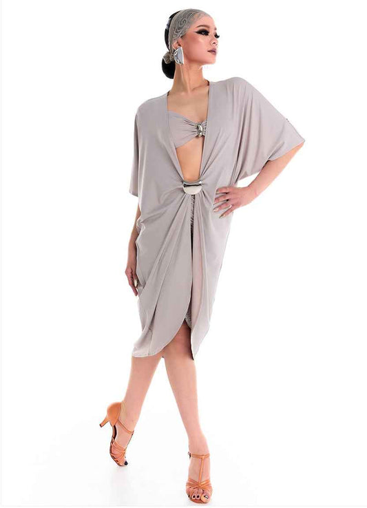 DUYQ 009 Teacher Style Loose Top for Latin Dance