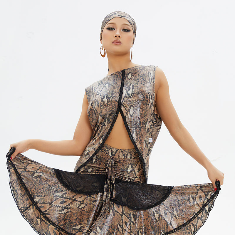 DUYQ.Serpent Whisper Series 03 – Women’s Latin Practice Dress