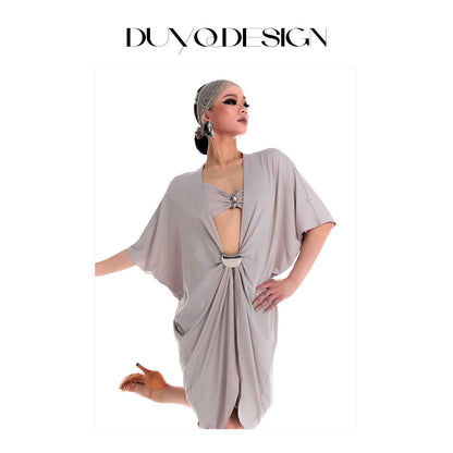 DUYQ 009 Teacher Style Loose Top for Latin Dance