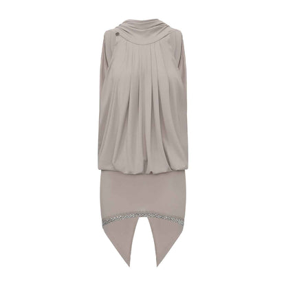 DUYQ 005 Backless Bodycon Top for Latin Dance Teachers