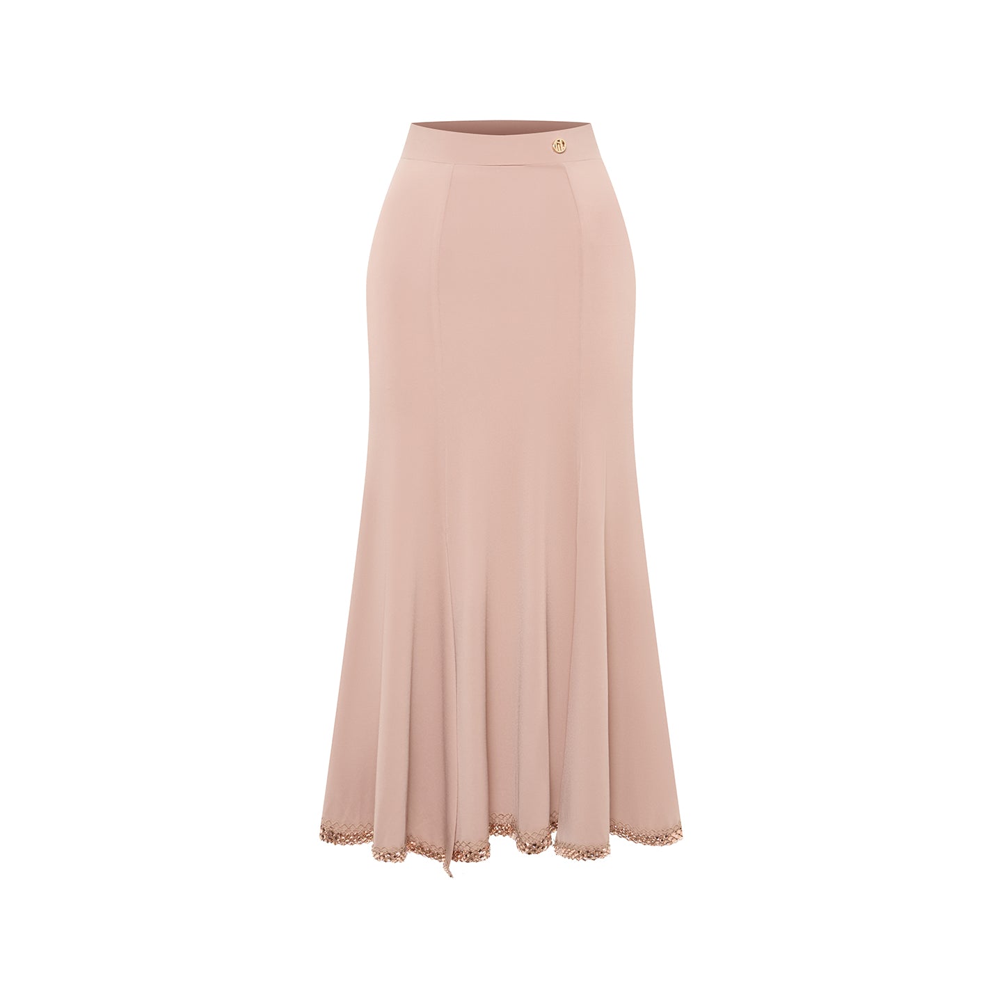 DUYQ Twin Blossom Ballroom 017 Minimalist Bodycon Skirt – Women’s Professional Practice Wear