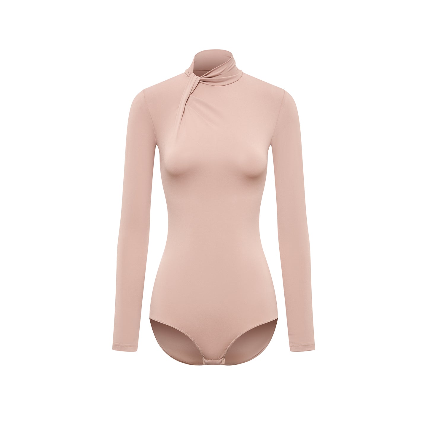 DUYQ Twin Blossom Ballroom 006 Classic Long Sleeve Leotard – Women’s Practice Top