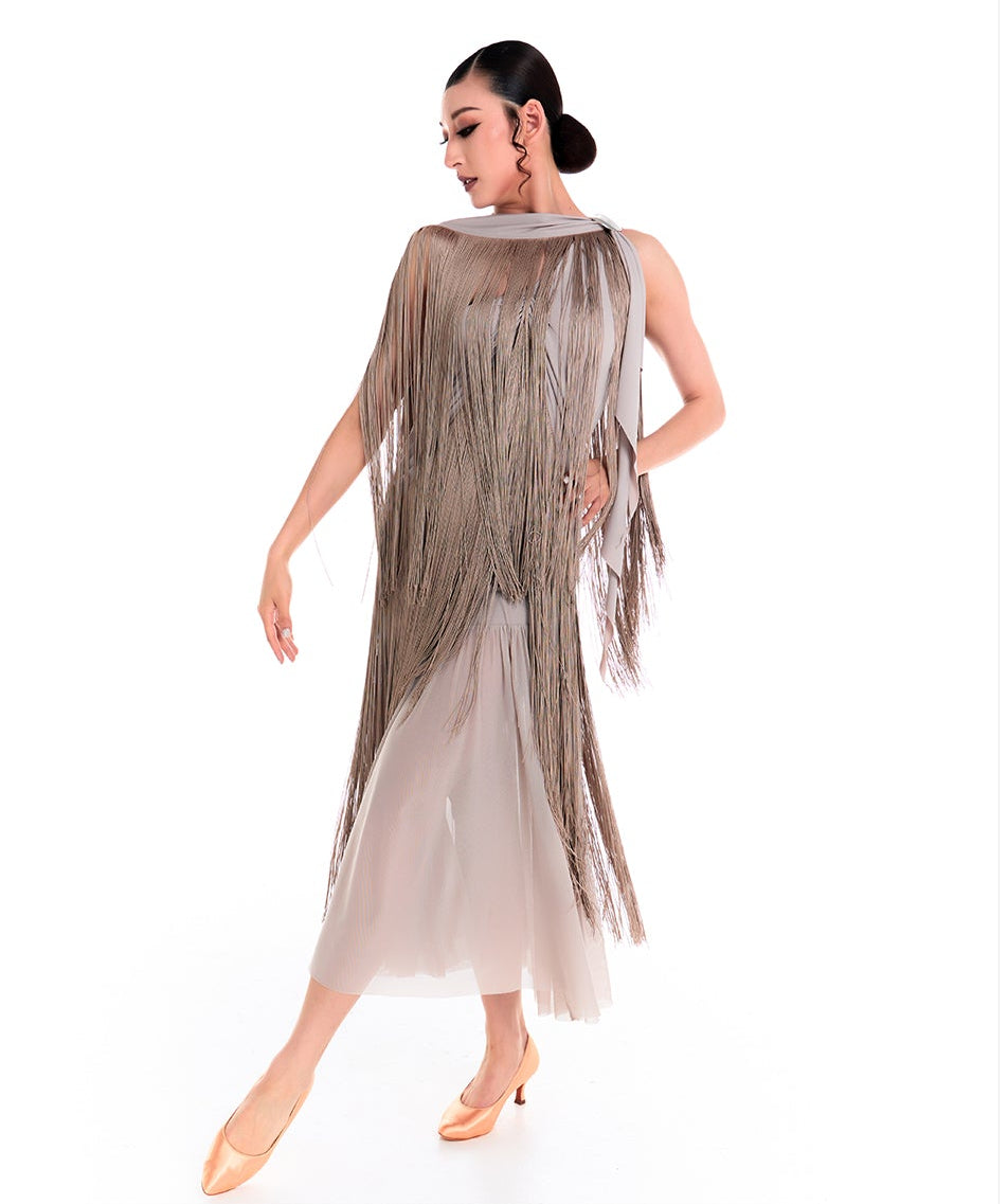 DUYQ 016 Original Classic Mesh Modern Dance Skirt