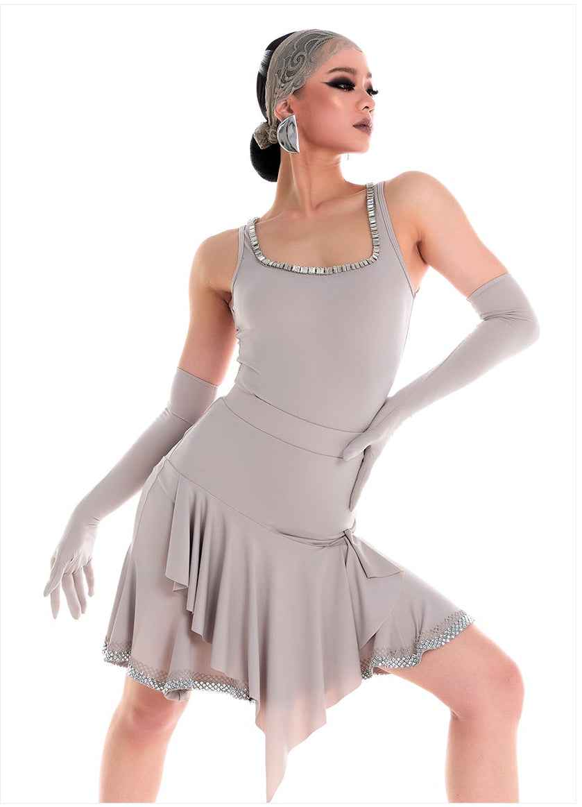 DUYQ 018 Premium Tassel Skirt for Latin Dance Practice
