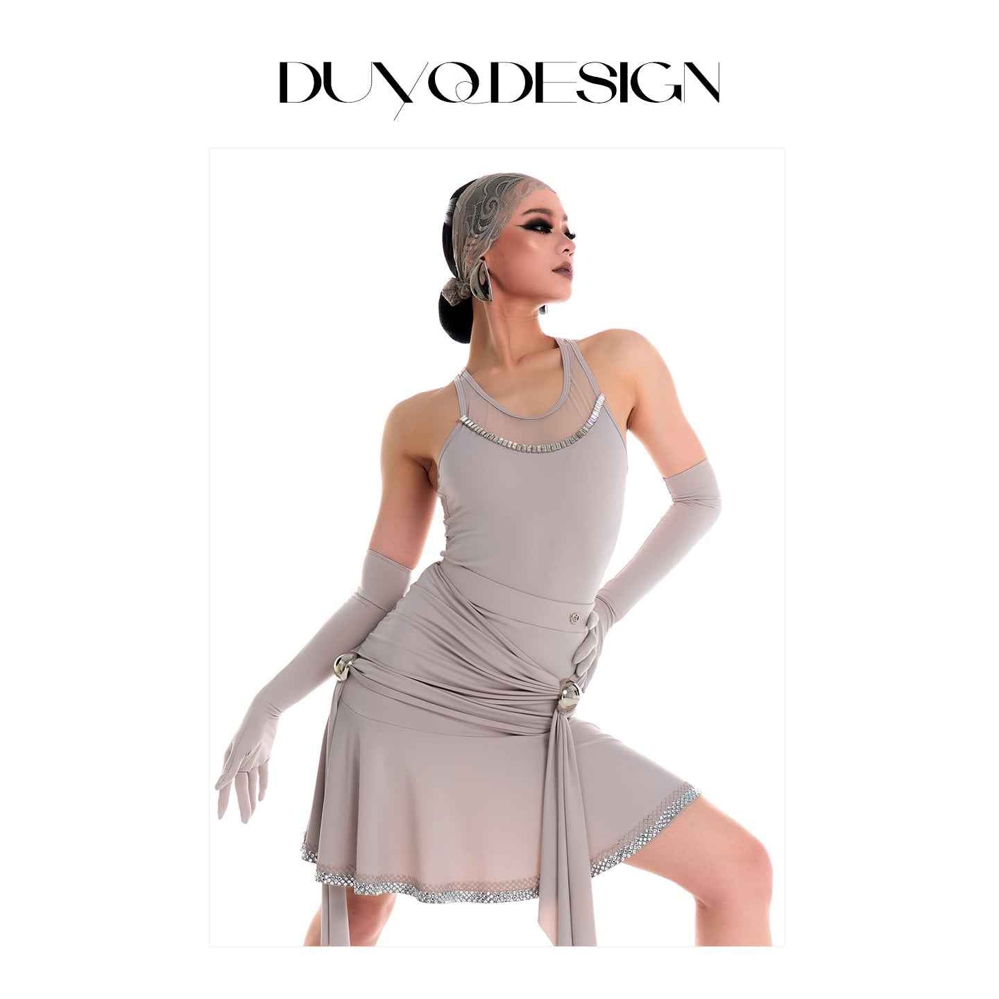 DUYQ 013 Original Design Camisole Top for Latin Dance