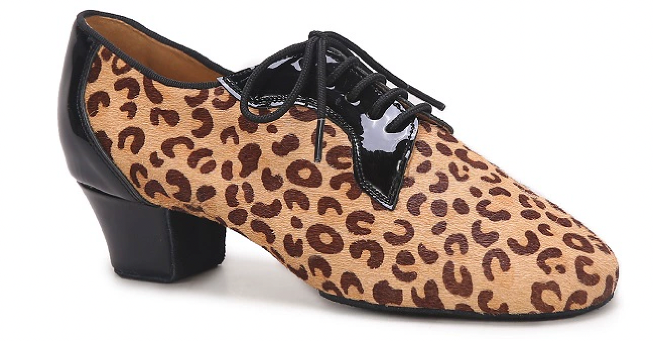 AILIANWU.L006FC LADIES WOMEN LEOPARD TEACHING DANCESHOES