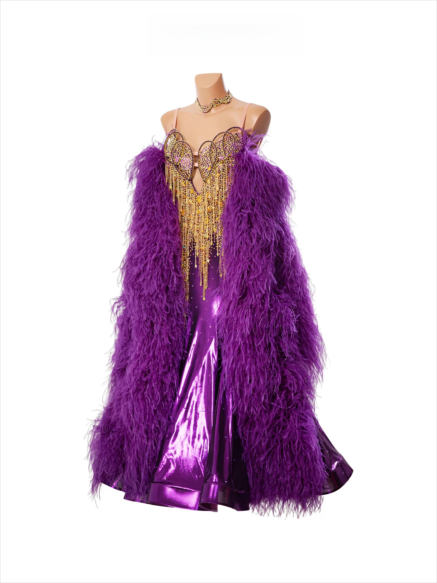 TID women's ballroom professional competition costume M1212 - Mine·Jas